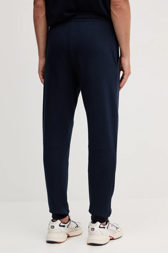 Odzież Lacoste spodnie dresowe męskie bawełniane XH9833 granatowy