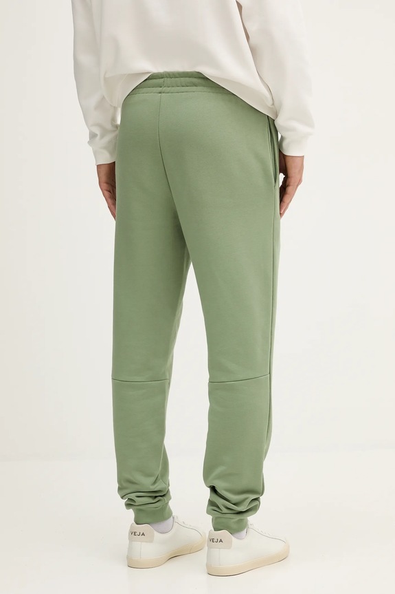 Odzież Lacoste spodnie dresowe męskie bawełniane XH9833 zielony