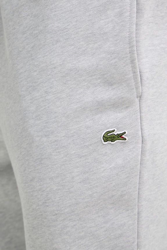 Lacoste spodnie dresowe męskie bawełniane szary XH9833