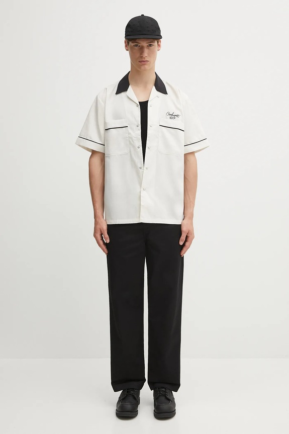 Carhartt WIP trousers Craft I035652.8902 black