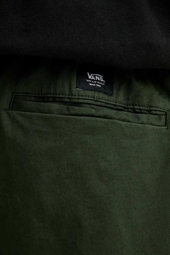 Vans spodnie zielony VN0A5FJJEMU1