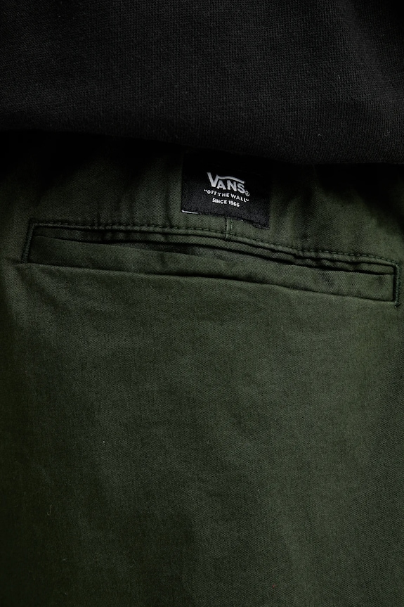 Vans spodnie zielony VN0A5FJJEMU1