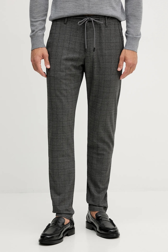 Joop! pantaloni potrivit gri 30047667