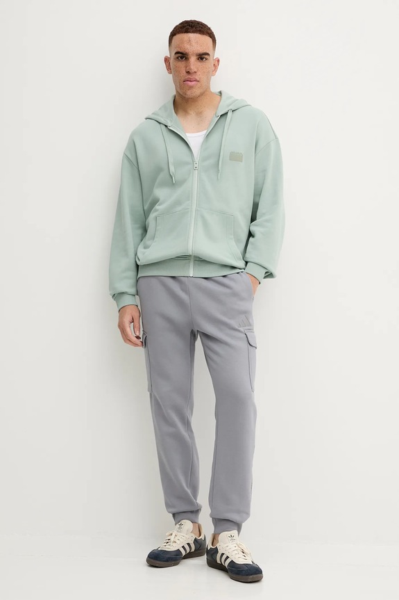 adidas pantaloni de trening Seasonal AOP JM1715 gri AW25