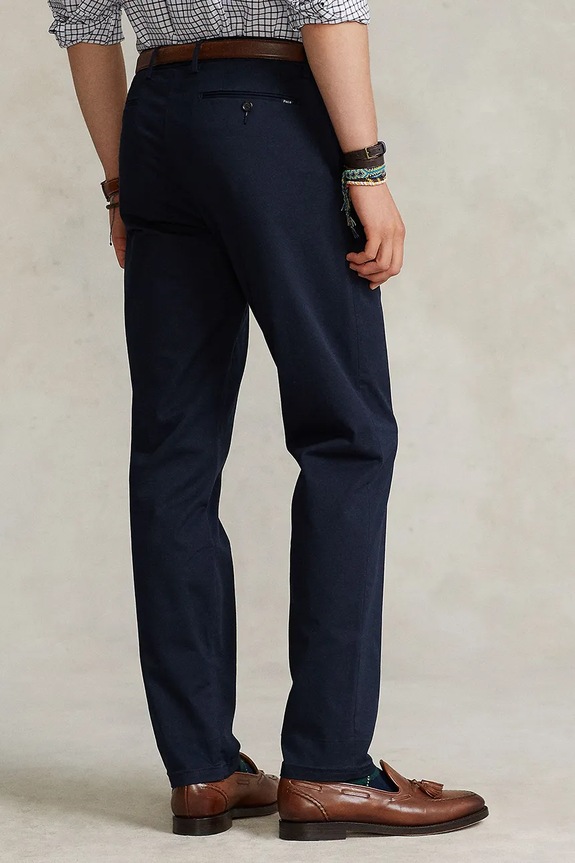 Oblečenie Nohavice Polo Ralph Lauren 710675544 tmavomodrá