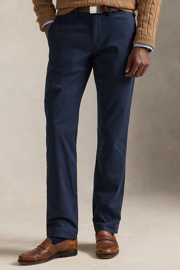 Nohavice Polo Ralph Lauren 710687424 tmavomodrá SS26