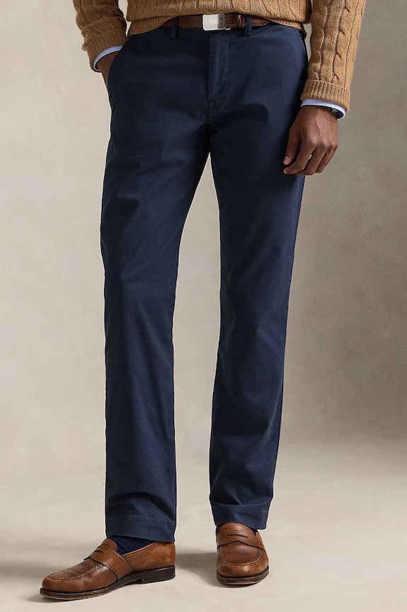 Nohavice Polo Ralph Lauren 710687424 tmavomodrá SS26