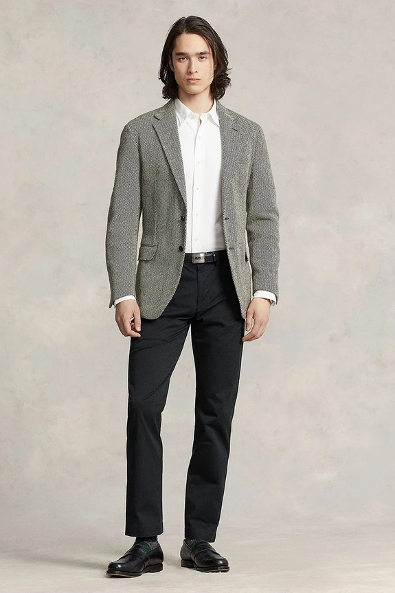 Polo Ralph Lauren pantaloni drept negru 710687424