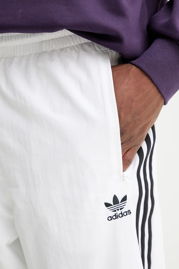 adidas Originals melegítőnadrág Firebird fehér JY1334