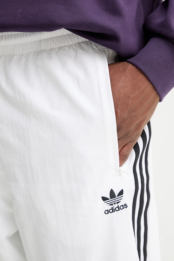 adidas Originals melegítőnadrág Firebird fehér JY1334