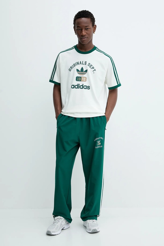 adidas Originals spodnie dresowe OG Dept Tp KD6254 zielony AW25