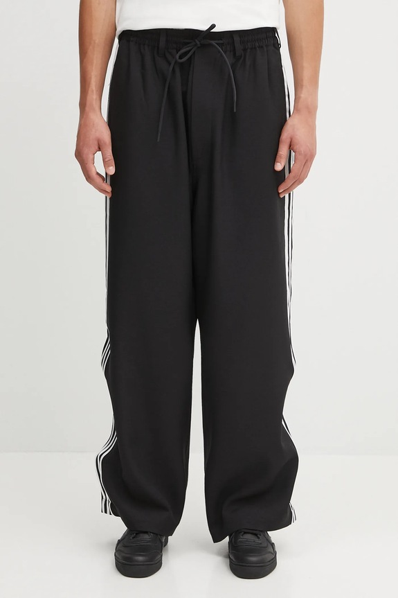 Y-3 trousers 3-Stripes black JW7353