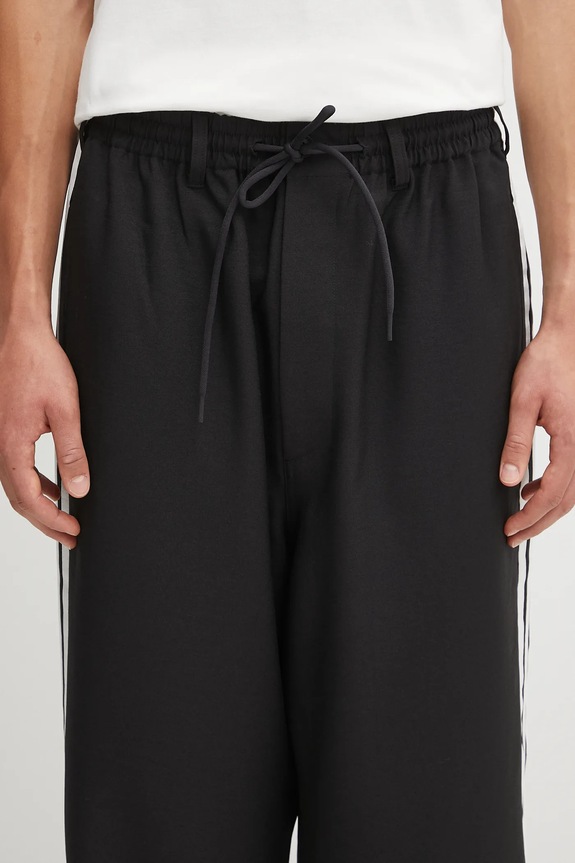 Y-3 trousers 3-Stripes JW7353 black