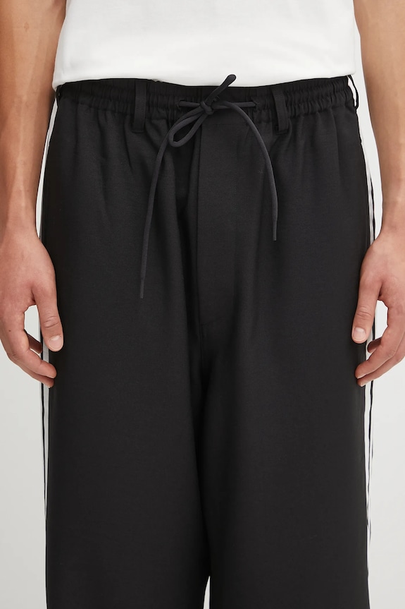 Y-3 trousers 3-Stripes JW7353 black
