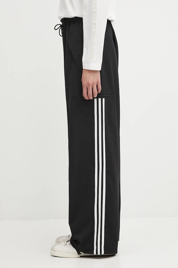 Y-3 pantaloni in misto lana Refined Wool JX7275 nero AW25