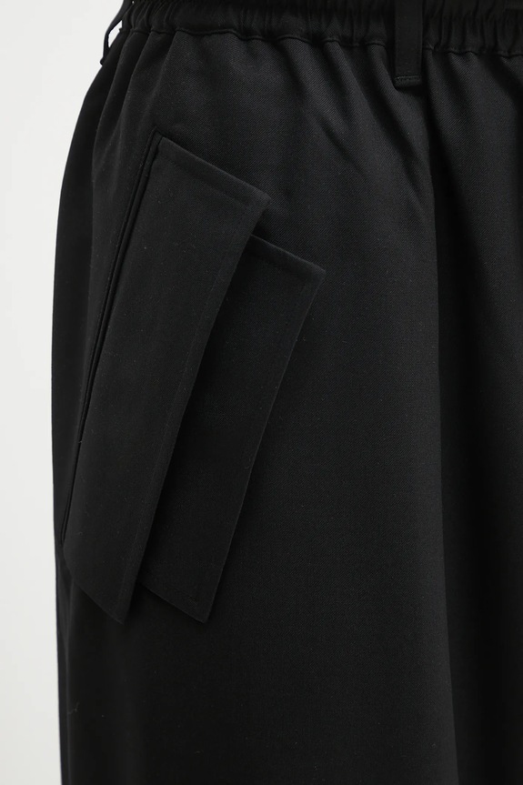 Y-3 pantaloni in misto lana Refined Wool JX7275