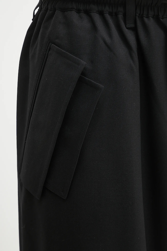 Y-3 pantaloni in misto lana Refined Wool JX7275