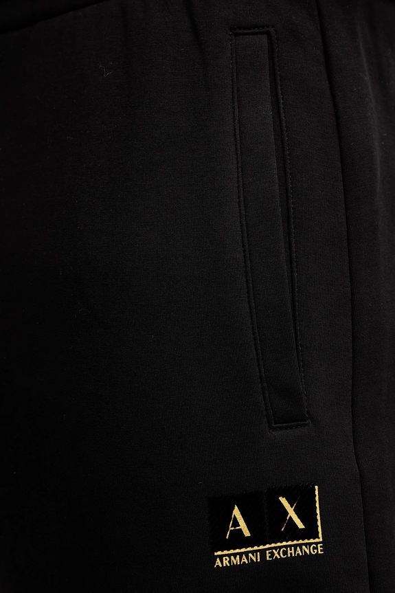 Spodnji del trenirke Armani Exchange črna XM001886.AF10818