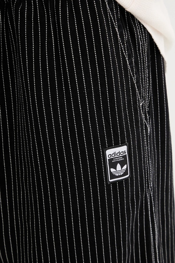 adidas Originals pantaloni in cotone nero JW0180