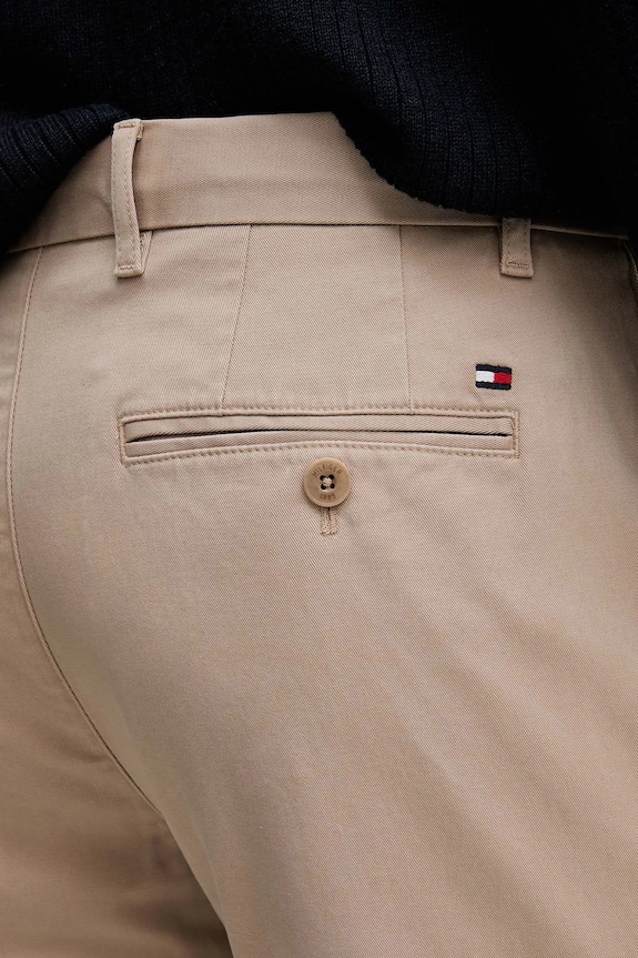 Παντελόνι Tommy Hilfiger μπεζ MW0MW25964