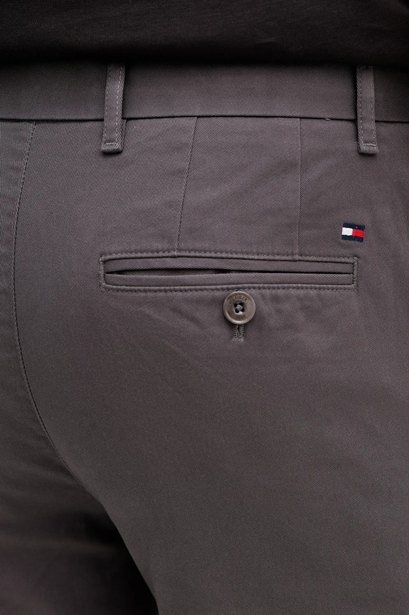 Hlače Tommy Hilfiger siva MW0MW25964