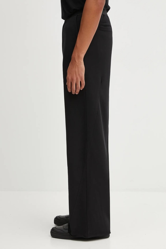 Heliot Emil spodnie dresowe bawełniane AW25.M.10.215.BLK01 czarny AW25