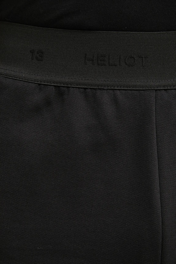 Heliot Emil spodnie dresowe bawełniane czarny AW25.M.10.215.BLK01