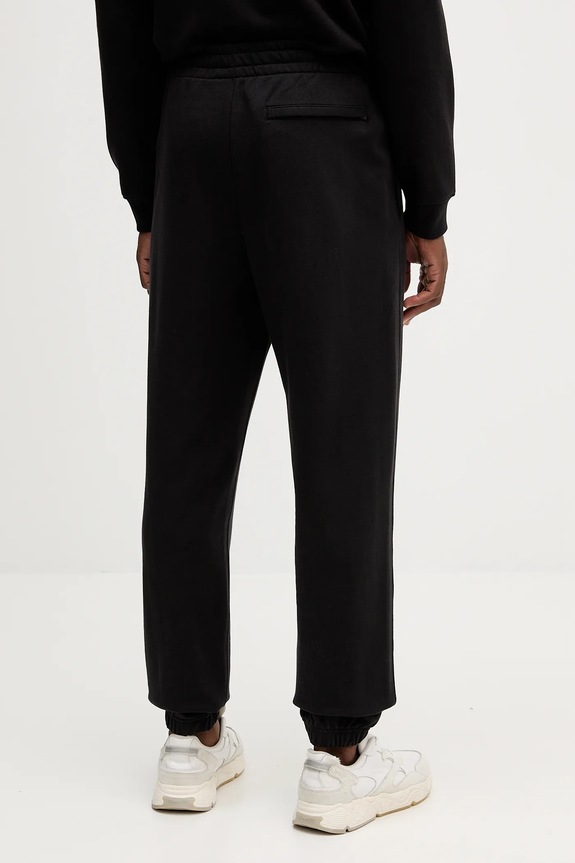 Ρούχα Βαμβακερό παντελόνι Calvin Klein Jeans LV04RD241G μαύρο