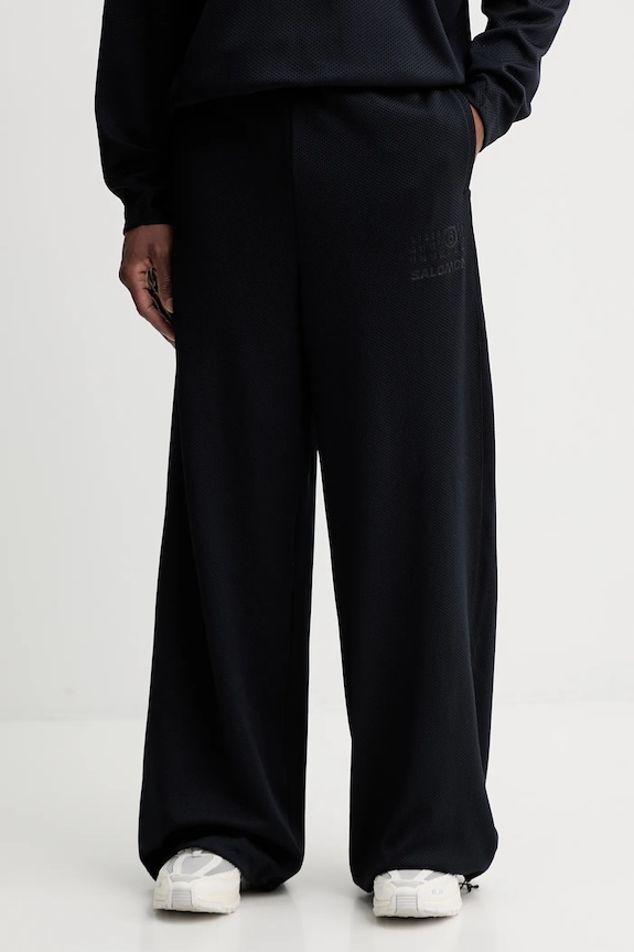 MM6 Maison Margiela pantaloni x Salomon tessuto nero SH0KA0058.M20139.899