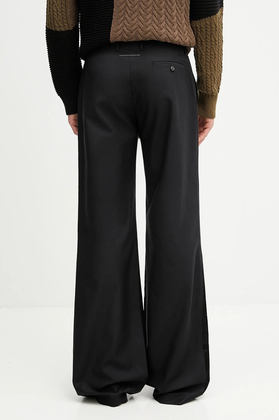 Clothing MM6 Maison Margiela trousers SH0KA0054.M35433.900 black