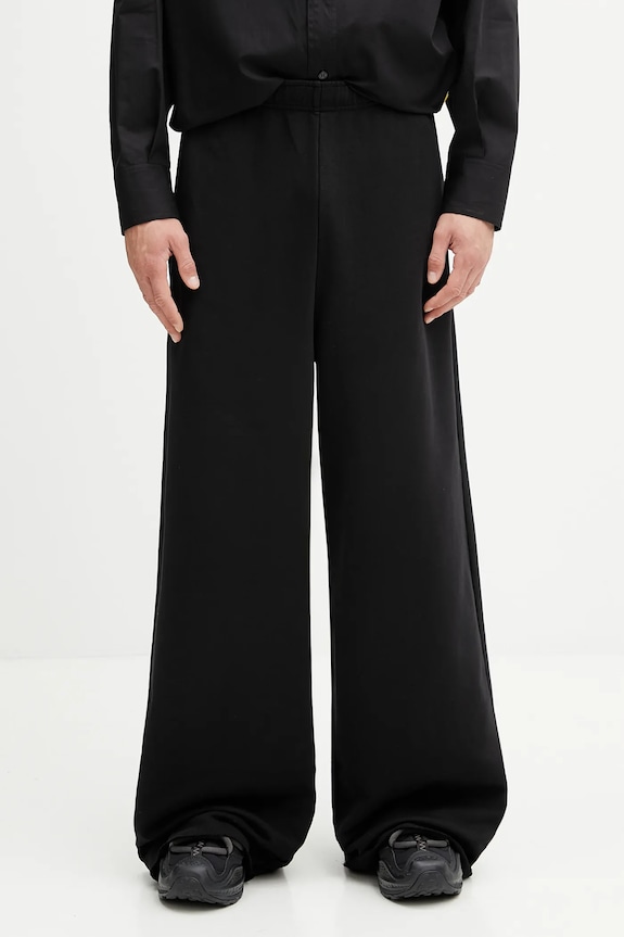 Bavlněné tepláky MM6 Maison Margiela x MM6 Wardro pletenina černá SH0KA0057.M25025.900