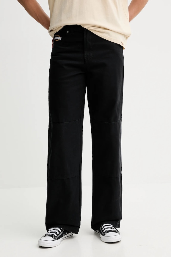 Dickies spodnie bawełniane bawełna czarny DK0A88OP