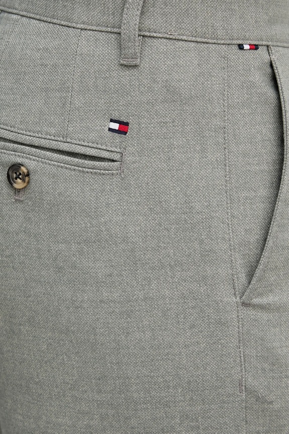 Nohavice Tommy Hilfiger zelená MW0MW40265