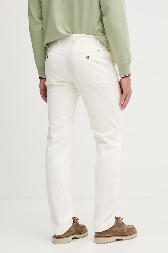 Oblečení Manšestrové kalhoty Tommy Hilfiger MW0MW40267 béžová