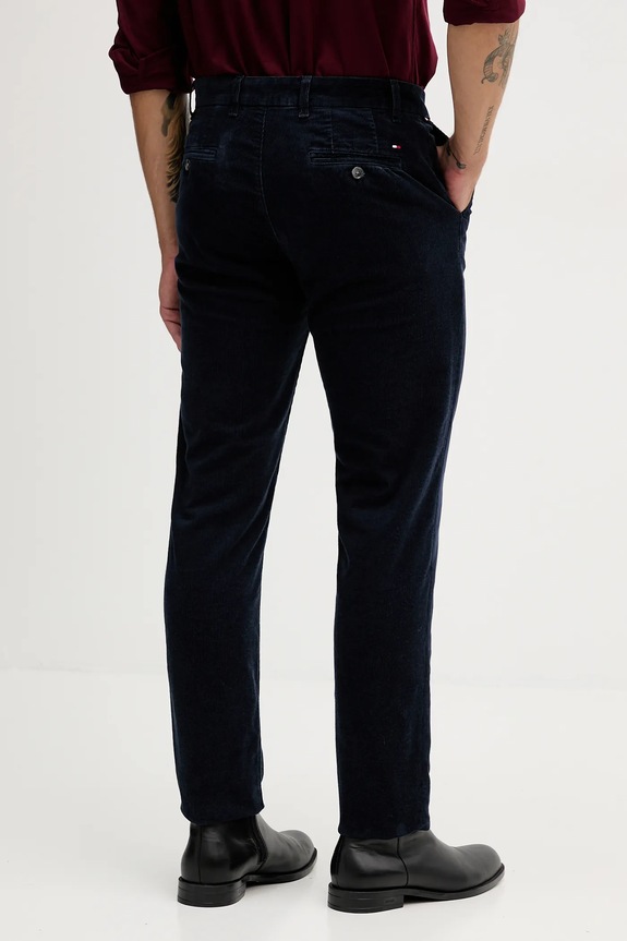 Abbigliamento Tommy Hilfiger pantaloni in velluto a coste MW0MW40267 blu navy