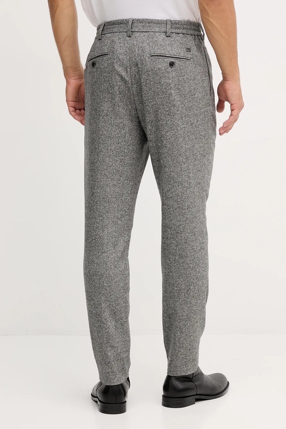 Abbigliamento Tommy Hilfiger pantaloni con lana MW0MW41340 grigio