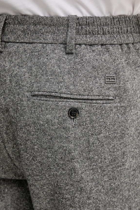 Tommy Hilfiger pantaloni con lana grigio MW0MW41340