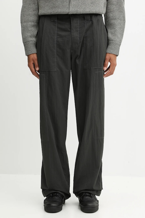 C.P. Company pantaloni drept gri 19CMPA212A110475G