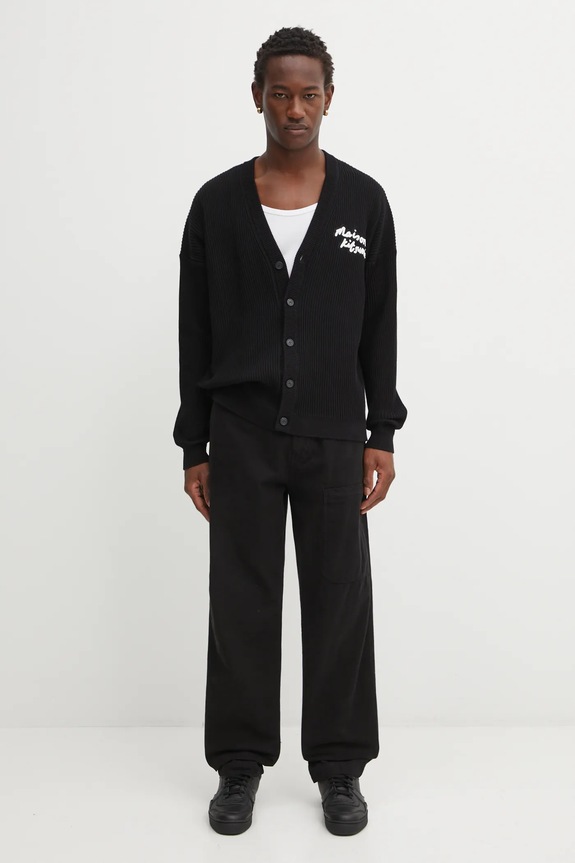 C.P. Company pantaloni de bumbac 19CMPA235A110234G negru
