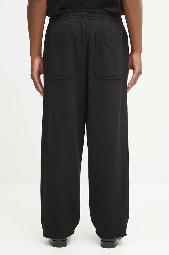 Abbigliamento Helmut Lang pantaloni tuta di cotone P02HM203 nero
