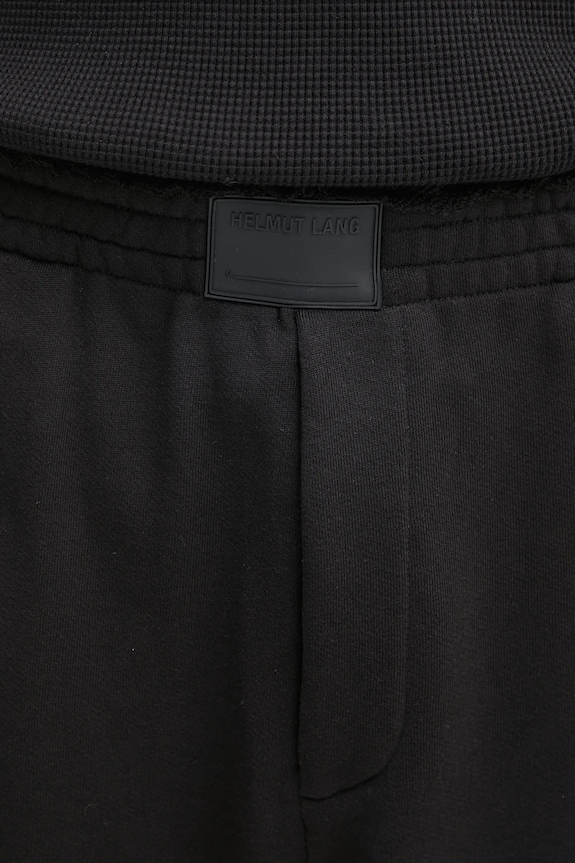 Bavlnené tepláky Helmut Lang čierna P02HM203