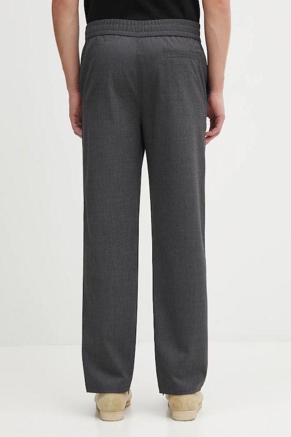 Odjeća Hlače s vunom Filling Pieces Coach Twill Wool 422550500247 siva