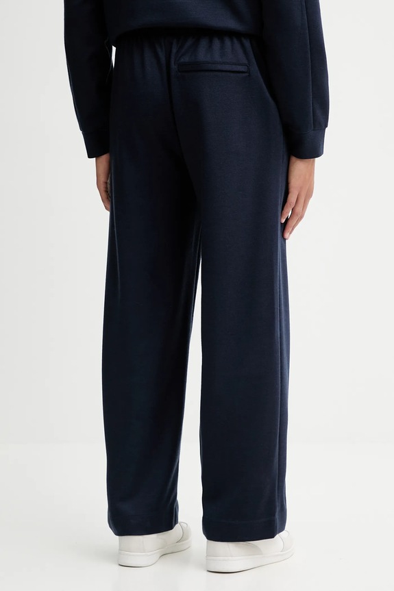 Îmbrăcăminte Calvin Klein pantaloni cu lână LV04LD212G bleumarin