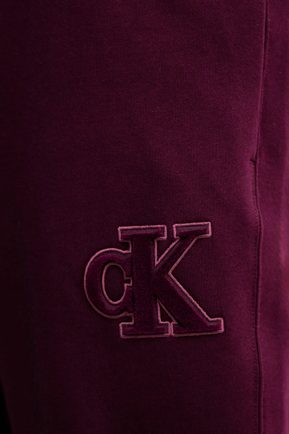 Calvin Klein Jeans spodnie dresowe fioletowy LV04RD252G