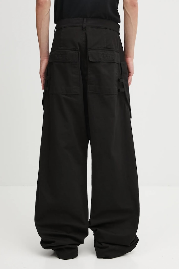 Abbigliamento Rick Owens DRKSHDW pantaloni in cotone Stefan Cargo DU02E7368.TW nero