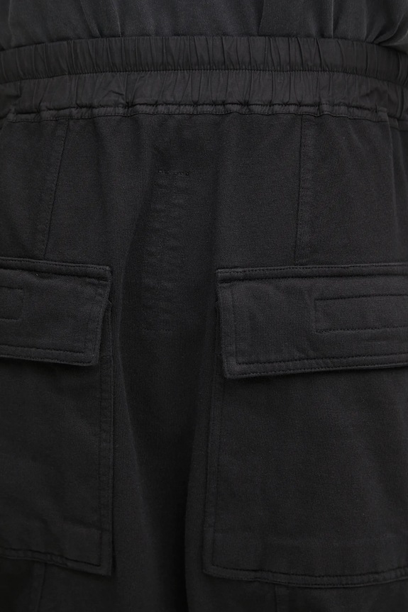 Rick Owens DRKSHDW cotton joggers Prisoner Drawstring black DU02E7395.RIG