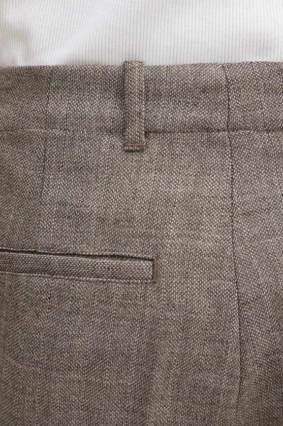 Our Legacy pantaloni de lana maro M4254BBN