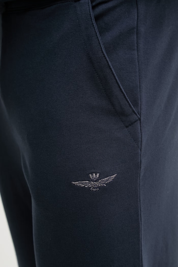 Aeronautica Militare pantaloni de trening bleumarin PF0872UF00459