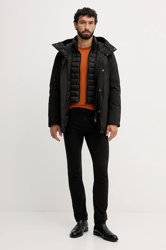 BOSS spodnie H-Delaware5 50543883 czarny AW25