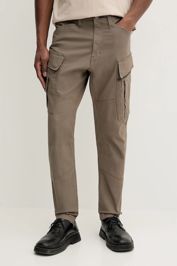 G-Star pantaloni Zip Pkt 3D Skinny Cargo 2.0 potrivit verde D24307.E172